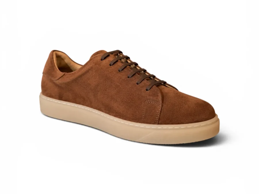 Brown Suede Sneakers