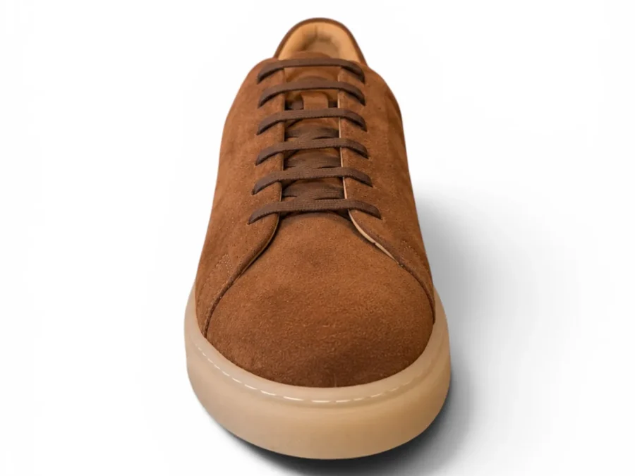 Brown Suede Sneakers