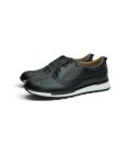 Black Brogue Lace-Up with Contemporary Sole
