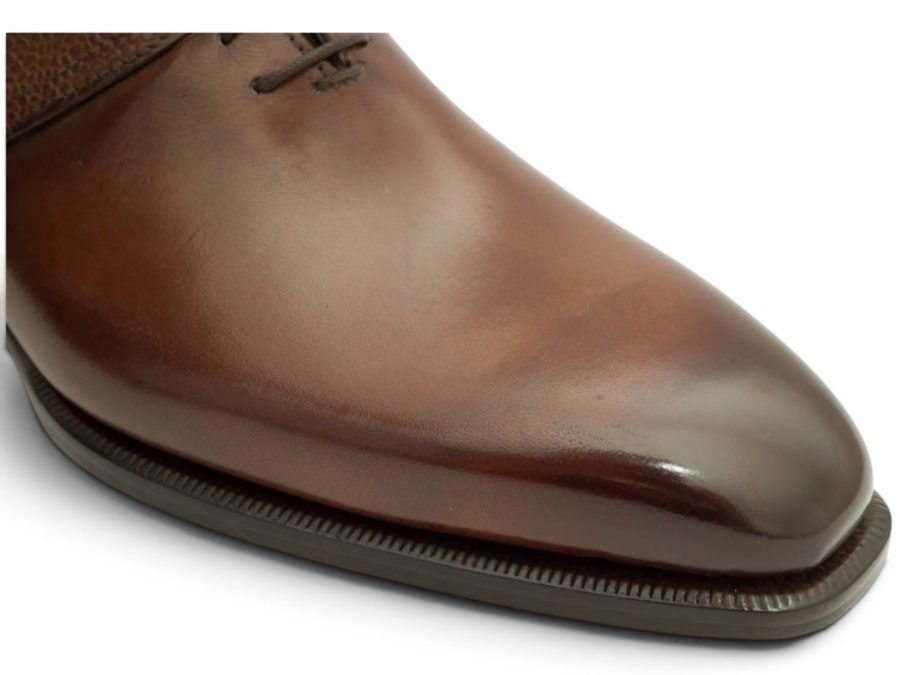 Derby in Brown Leather with Details
