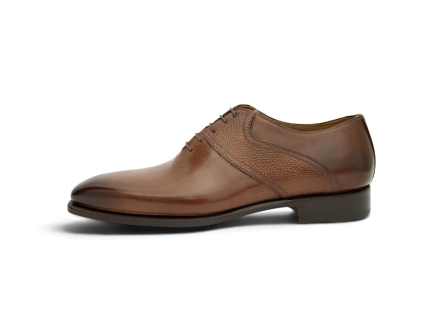 Derby in Brown Leather with Details