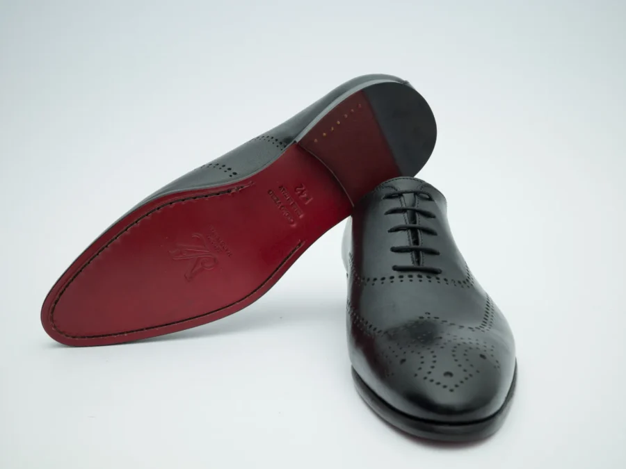 Oxford Black with Brogue Design