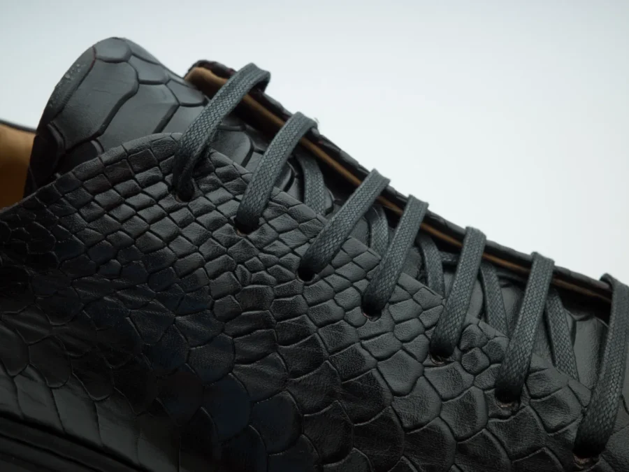 Low Sneakers Black Shark Sole