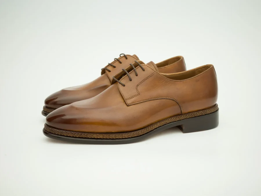 Brown Leather Derby
