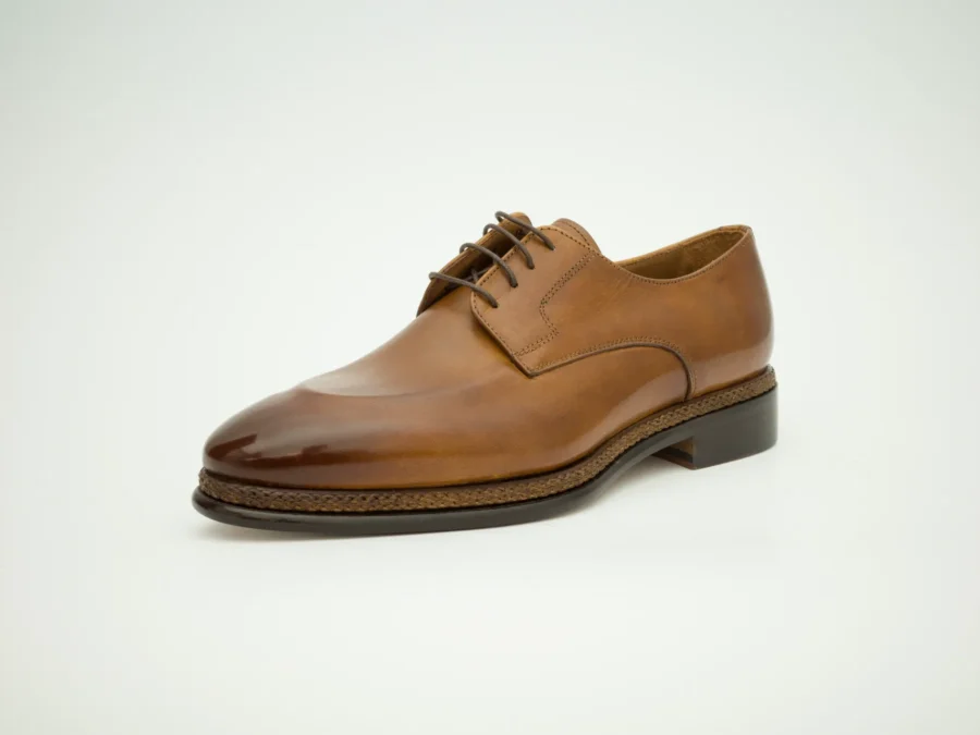 Brown Leather Derby