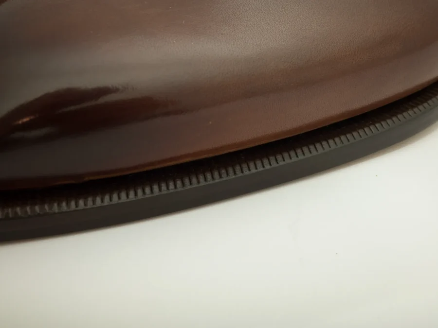 Derby in Brown Leather with Details