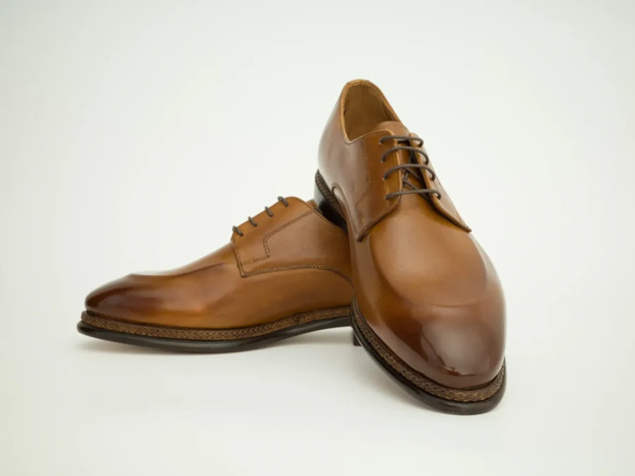 Brown Leather Derby