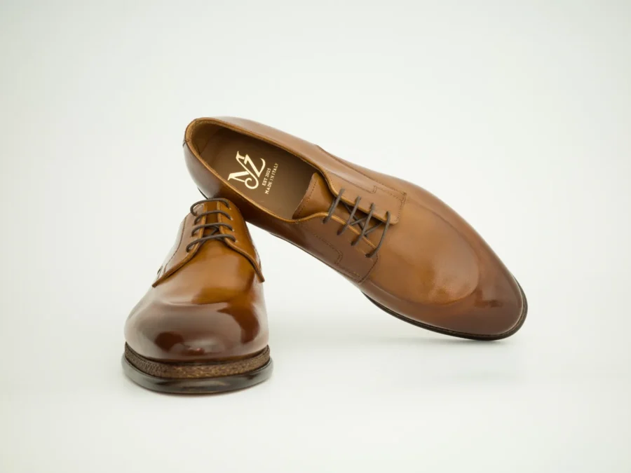 Brown Leather Derby