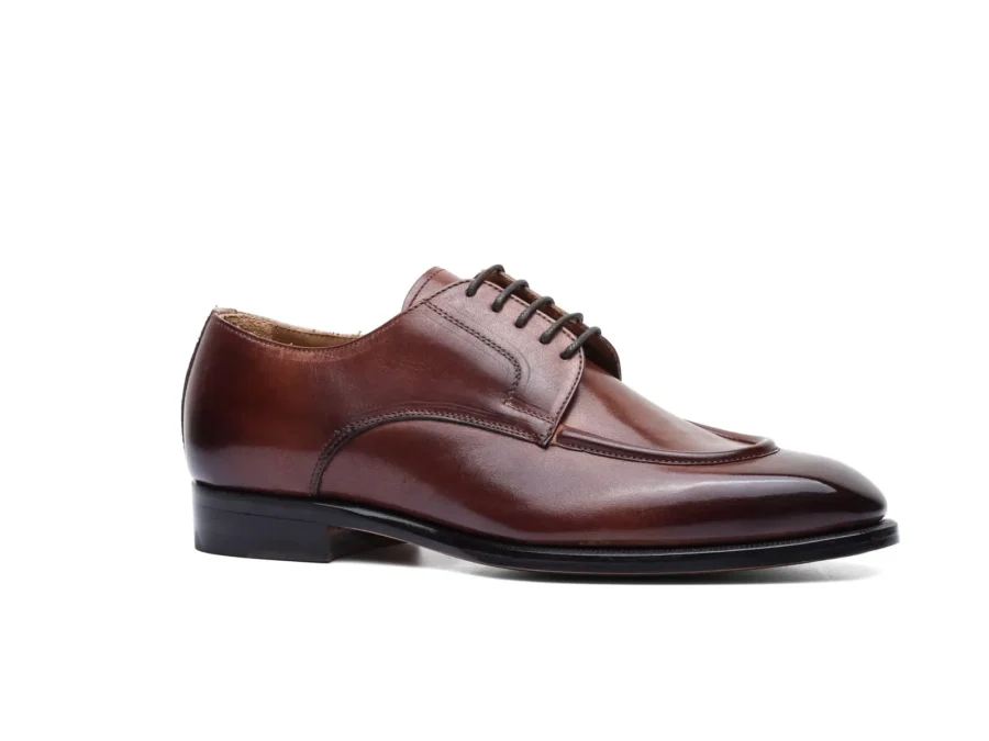 Derby in Brown Leather