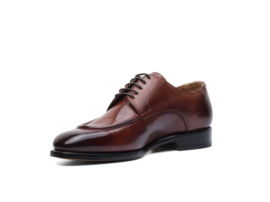 Derby in Brown Leather