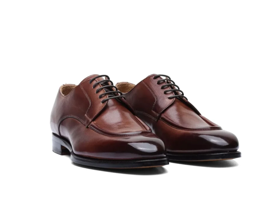 Derby in Brown Leather