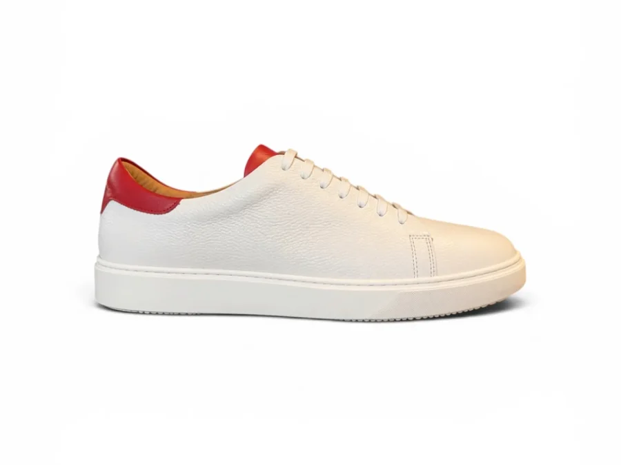 Classic White Leather Sneaker
