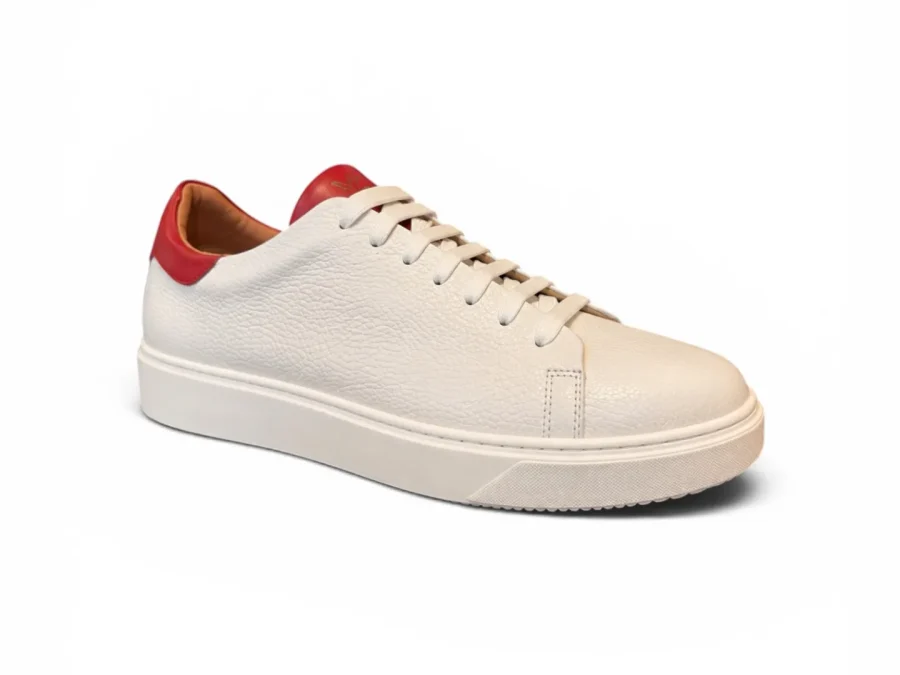 Classic White Leather Sneaker