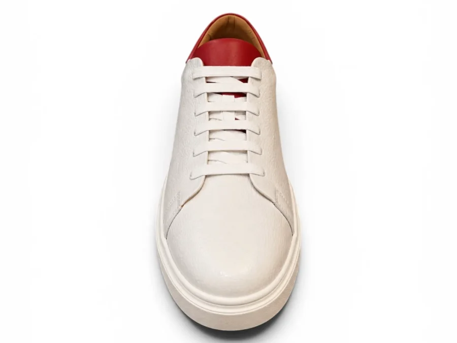 Classic White Leather Sneaker