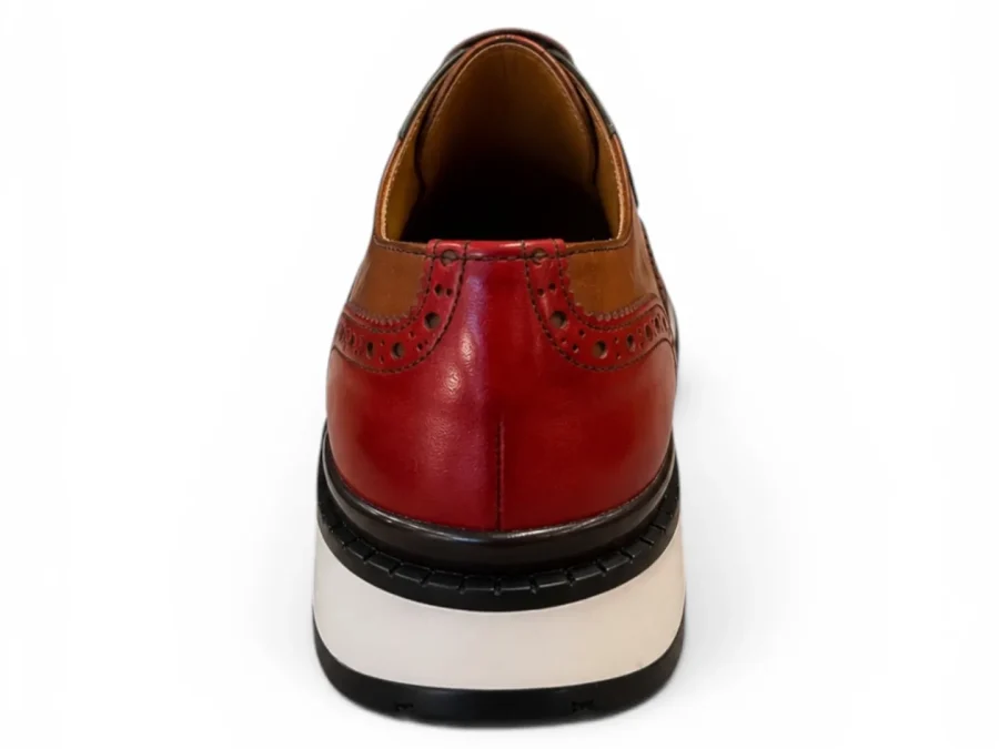 Hand-Painted Wingtip Derby Sneaker